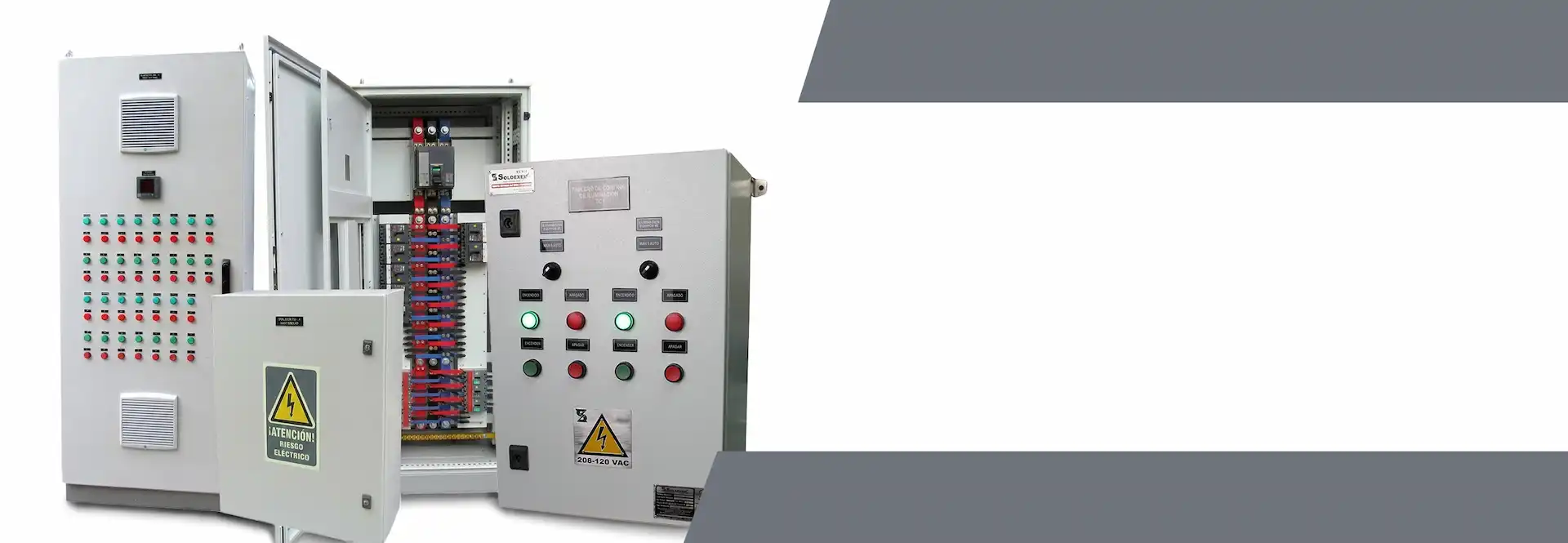 Fabricación de tableros eléctricos industriales con barras de cobre de alta conductividad para distribución de potencia